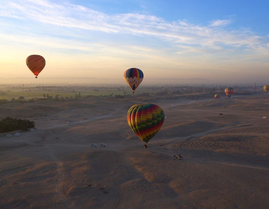 Hot Air Balloon Ride Trip In Luxor Sequoia Travel